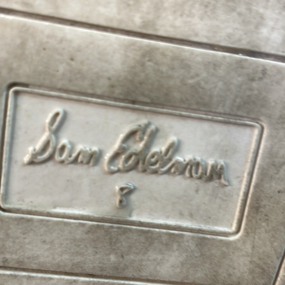 Sam Edelman Black, White and Creamy Taupe Suede and Leather Trainers - Picture 8 of 14